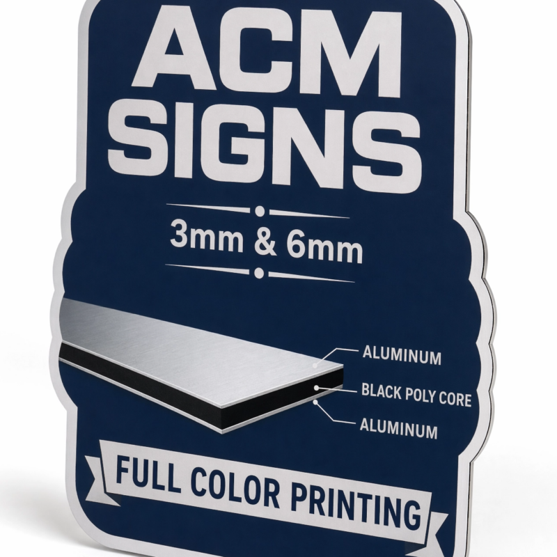 Durable Aluminum Composite Signs | SignTeam