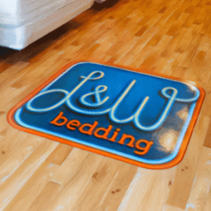 Floor Graphics With Anti-Slip Overlaminate